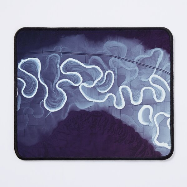 Item preview, Milk River Meanders designed and sold by GeoCoe.