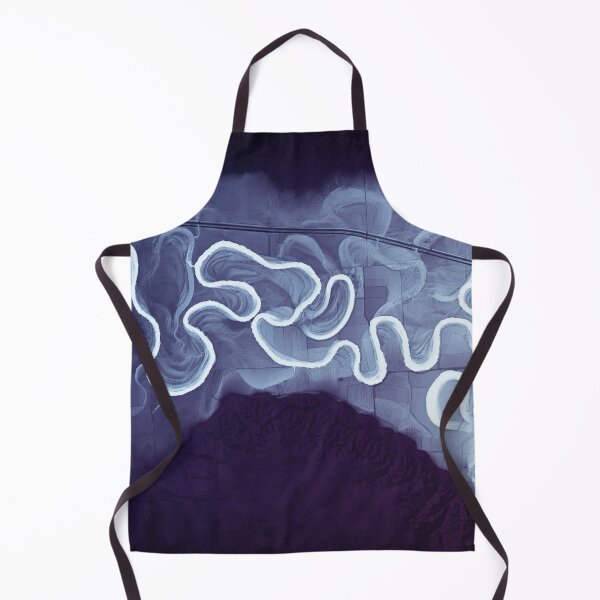 Item preview, Milk River Meanders designed and sold by GeoCoe.