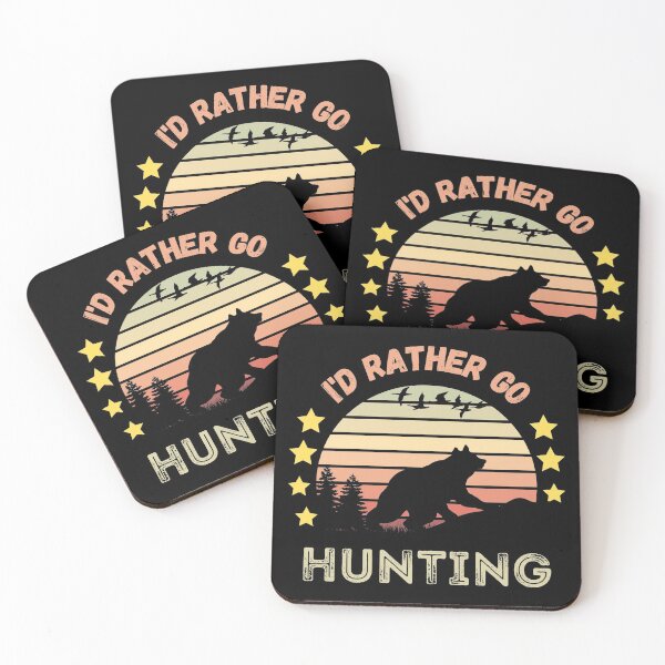Item preview, I'd rather go hunting | Retro Style designed and sold by 9N20.