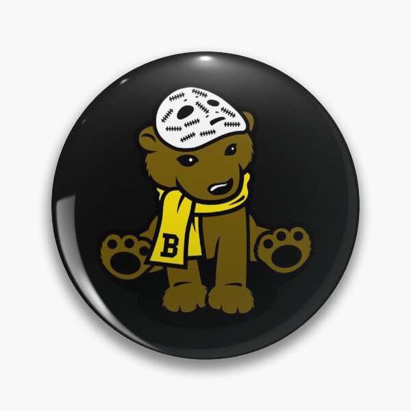 Item preview, Lil_ Bruin Goalie Bear Hockey Cartoon   designed and sold by ohmysale.