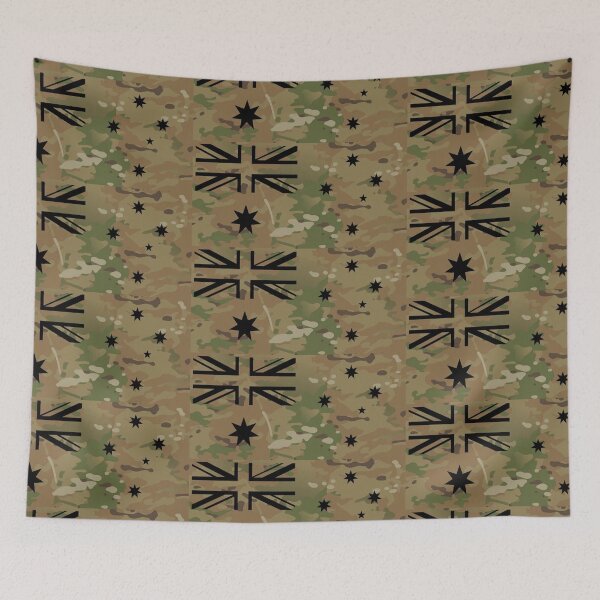 Item preview, Aus Multicam Flag Camouflage designed and sold by RENAGADE4LYF.
