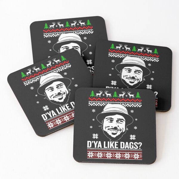 Item preview, The Snatch D'ya Like Dags Ugly Sweater, Christmas Sweatshirt designed and sold by AdamsBrewer.