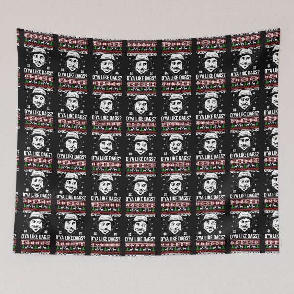 Item preview, The Snatch D'ya Like Dags Ugly Sweater, Christmas Sweatshirt designed and sold by AdamsBrewer.