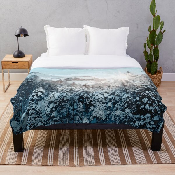 Item preview, Winter landscape. Digital oil painting designed and sold by Vivid Studio.