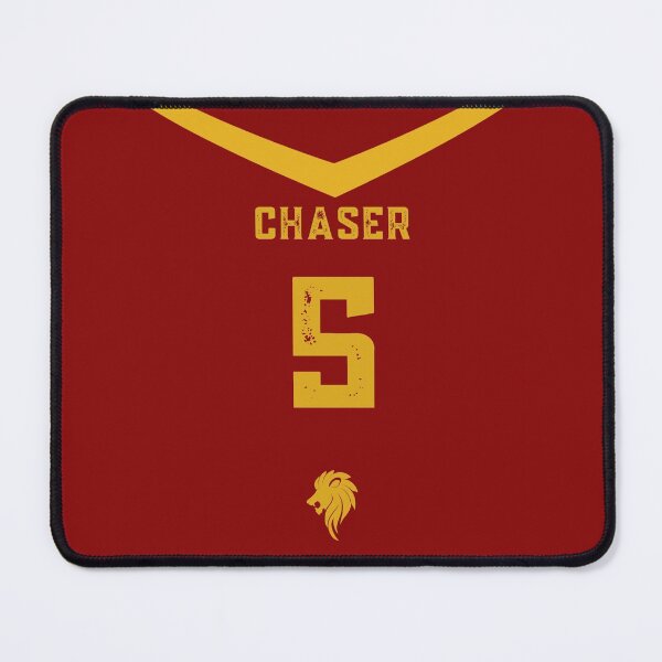 Item preview, Chaser 5 Red and Golden Jersey designed and sold by AlexWolfDesigns.