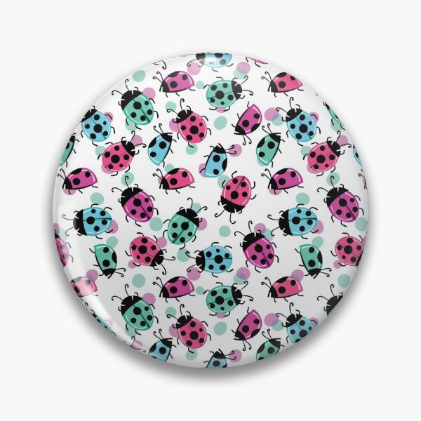 Item preview, Colorful ladybird on white  designed and sold by LucianaShop.