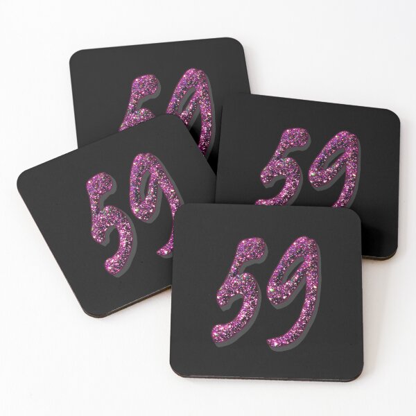 Item preview, 59th anniversary birthday wedding anniversary - numbers designed and sold by GlamourChick.