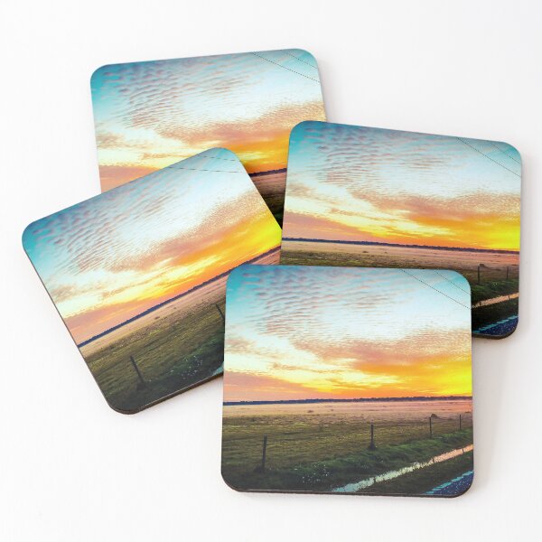 Item preview, Dawn Field Road Sky designed and sold by RenderRoomSciFi.