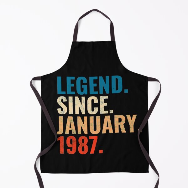 Item preview, Legend Since January 1987 Retro Vintage designed and sold by Teelogic.