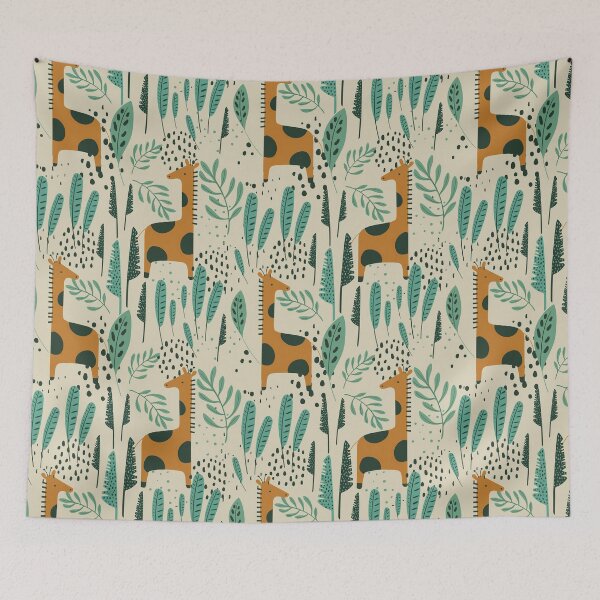 Item preview, Giraffe Tropical Jungle  designed and sold by LucianaShop.
