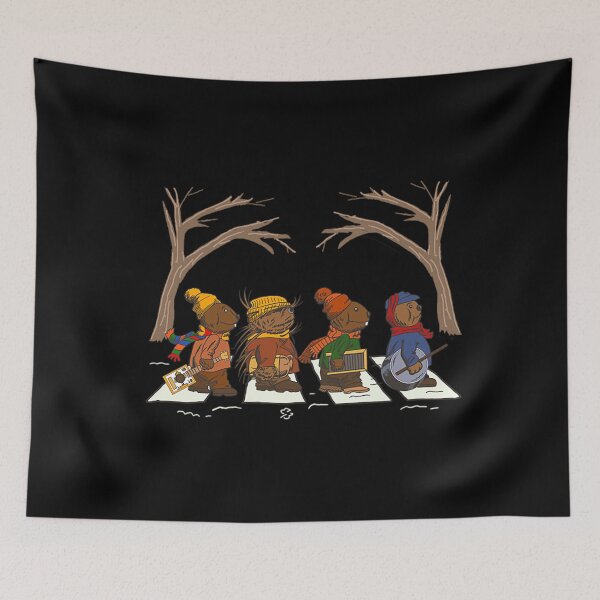 Aperçu de l'œuvre Emmet Otter T-ShirtJug Band Road créée et vendue par CleDrmot.