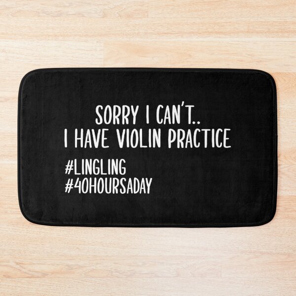 Item preview, Sorry I Can't I Have Violin Practice Twoset Violin designed and sold by allysmar.