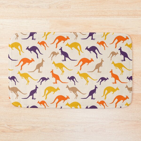 Item preview, Multicolor Running Kangaroo designed and sold by LucianaShop.