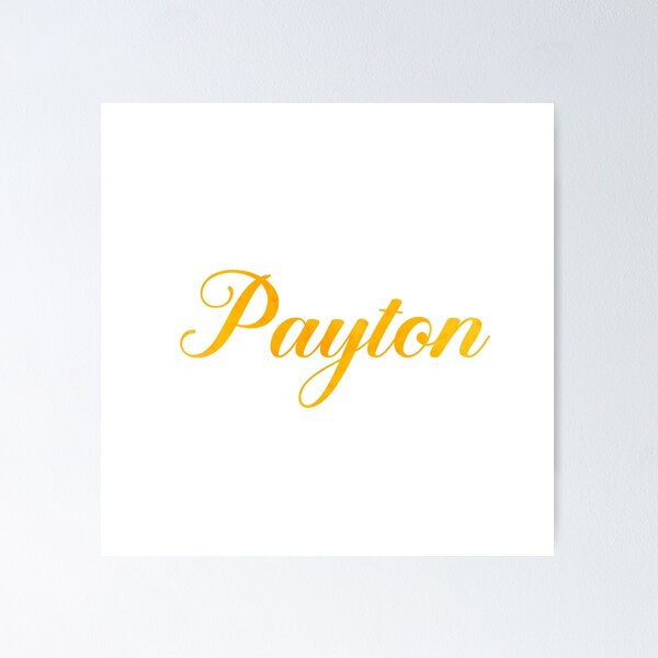 Item preview, Premium Custom Name - Payton designed and sold by DitaNadiaStore.