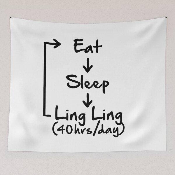 Item preview, Eat Sleep Ling Ling Twoset Violin designed and sold by allysmar.