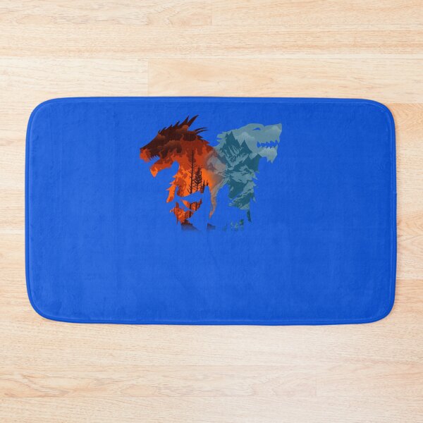 Item preview, The Fire and The Snow Sticker designed and sold by ChristineLaut.