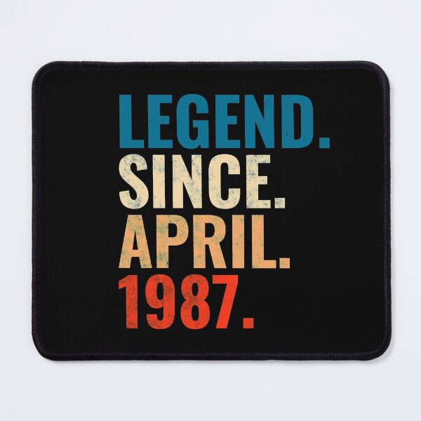 Item preview, Legend Since April 1987 Retro Vintage designed and sold by Teelogic.