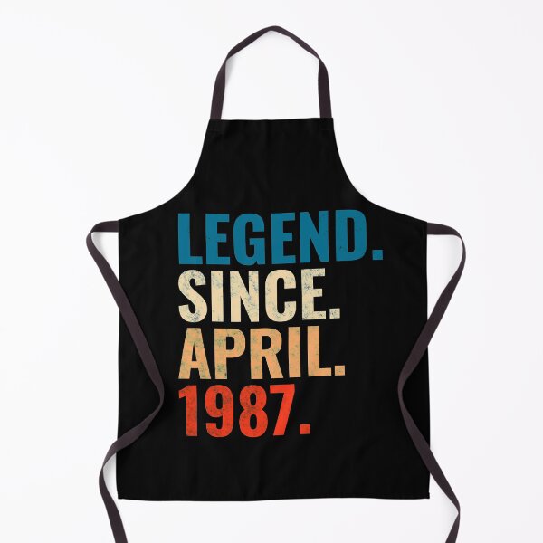 Item preview, Legend Since April 1987 Retro Vintage designed and sold by Teelogic.