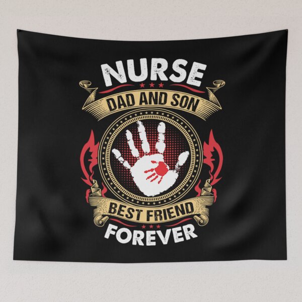 Item preview, Nurse T-ShirtNurse Dad And Son Best Friend Forever designed and sold by CleDrmot.