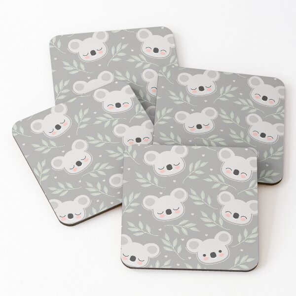Item preview, Koala Cute face On Grey  designed and sold by LucianaShop.