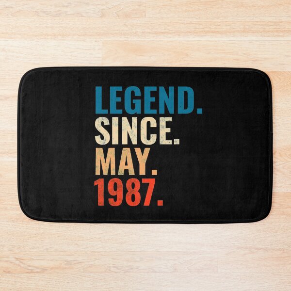 Item preview, Legend Since May 1987 Retro Vintage designed and sold by Teelogic.