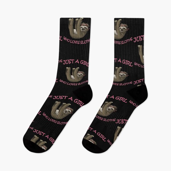 Item preview, Just A Girl Who Loves Sloths designed and sold by BeanxMax.