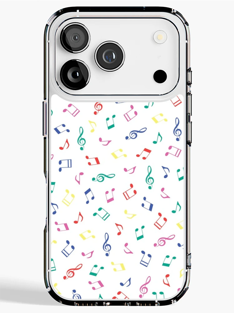 Thumbnail 1 of 5, iPhone Case, Musical Notes designed and sold by emmaheeson.
