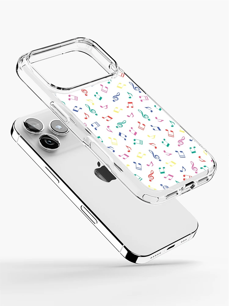 Thumbnail 2 of 5, iPhone Case, Musical Notes designed and sold by emmaheeson.