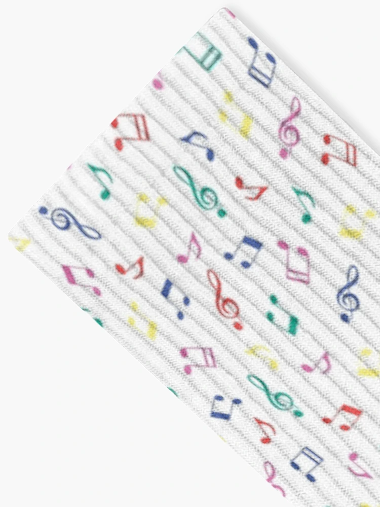 Thumbnail 2 of 5, Socks, Musical Notes designed and sold by emmaheeson.