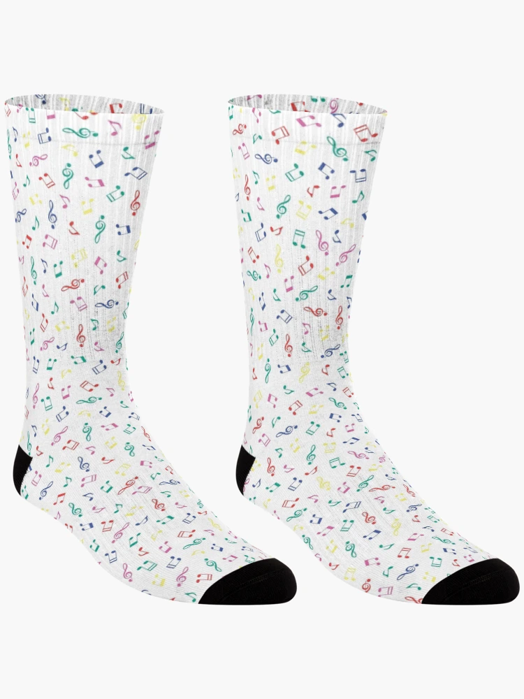 Thumbnail 3 of 5, Socks, Musical Notes designed and sold by emmaheeson.
