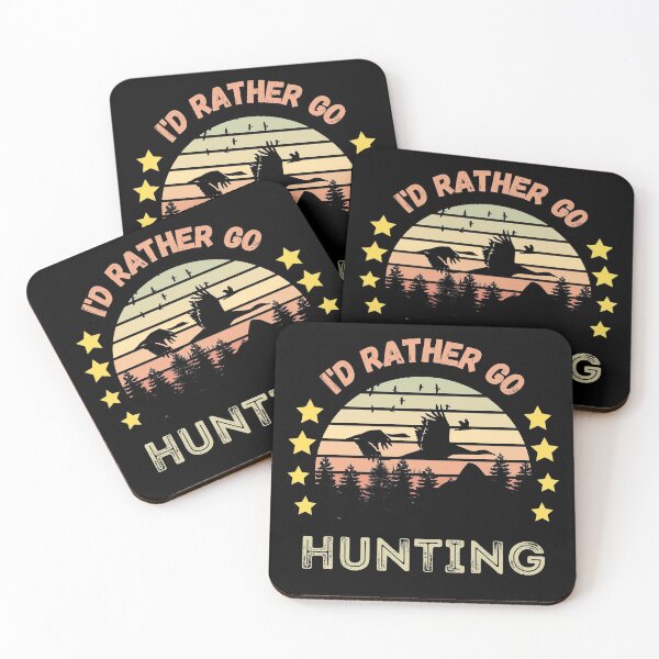 Item preview, I'd rather go hunting | Vintage Style designed and sold by 9N20.