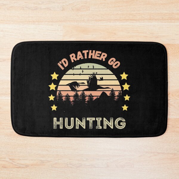 Item preview, I'd rather go hunting | Vintage Style designed and sold by 9N20.