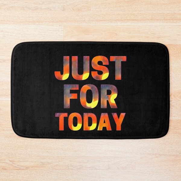 Item preview, Fiery Psychedelic Just For Today Alcoholics Recovery  designed and sold by RGRamsey.