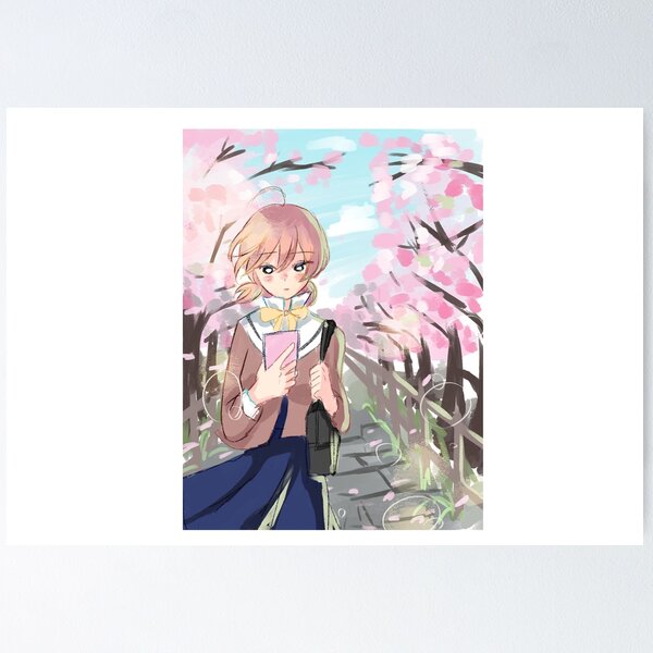  IHIPPO Bloom Into You - Yagate Kimi Ni Naru Anime Poster  Picture Print Wall Art Poster Painting Canvas Posters Artworks Gift Idea  Room Aesthetic 24x36inch(60x90cm): Posters & Prints