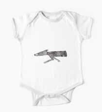 Fox Illustration One Piece - Short Sleeve