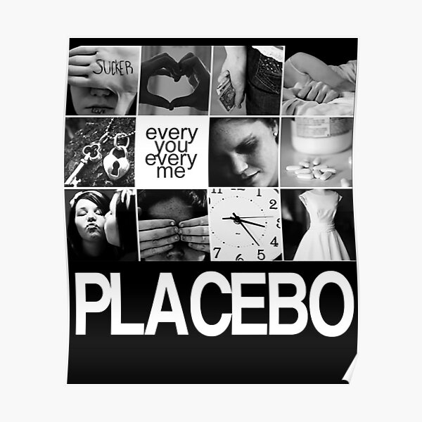 Placebo Black And White Photo Collage Brian Molko Classic T Shirtpng Poster For Sale By 2710