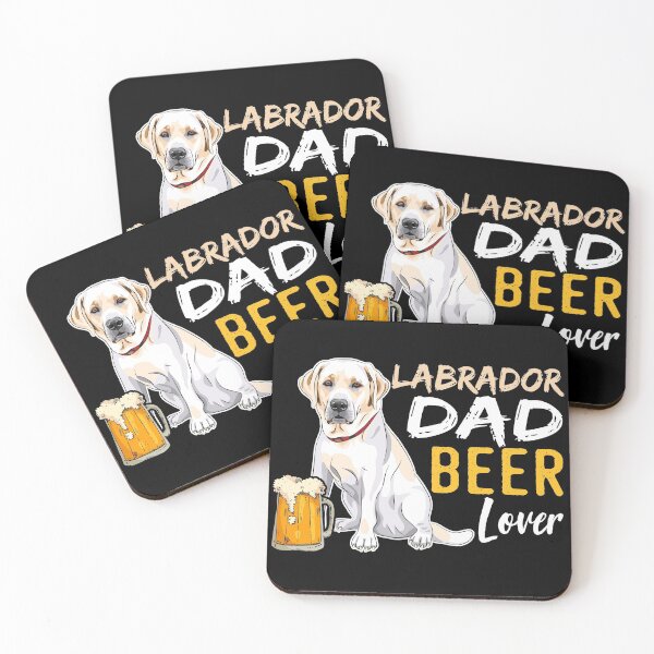 Item preview, Labrador Dad Beer Lover designed and sold by BeanxMax.
