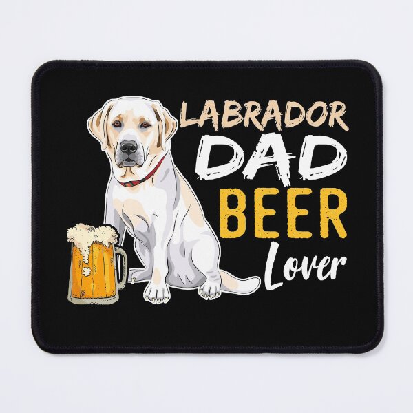 Item preview, Labrador Dad Beer Lover designed and sold by BeanxMax.