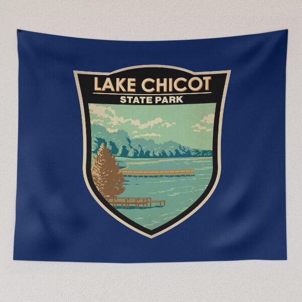 Item preview, Lake Chicot State Park Arkansas Badge designed and sold by KrisSidDesigns.