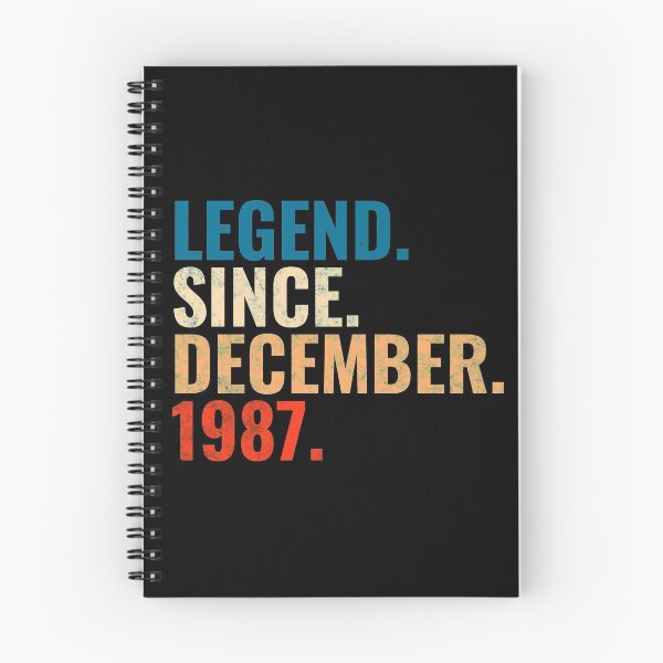 Item preview, Legend Since December 1987 Retro Vintage designed and sold by Teelogic.