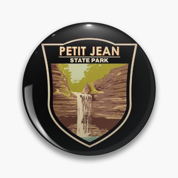 Item preview, Petit Jean State Park Arkansas Badge designed and sold by KrisSidDesigns.