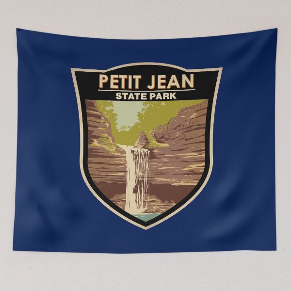 Item preview, Petit Jean State Park Arkansas Badge designed and sold by KrisSidDesigns.