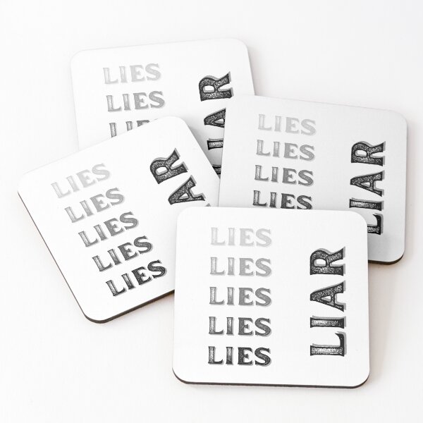 Item preview, LIES LIES LIES LIES LIES LIAR designed and sold by AshVibesXX.