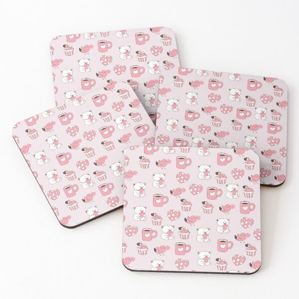 Item preview, Sweet and cozy pattern in pink designed and sold by FunnyChameleon.