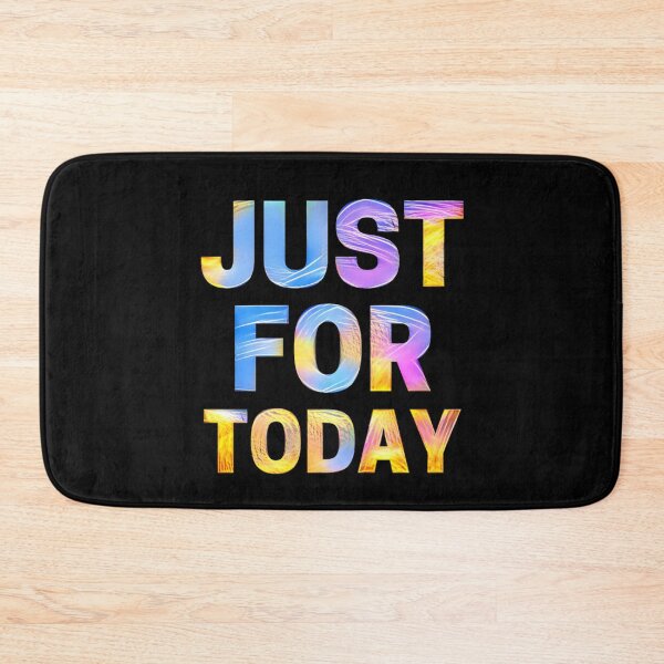 Item preview, Pastel Colors Just For Today Alcoholics Recovery  designed and sold by RGRamsey.