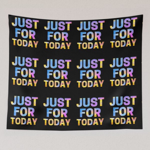 Item preview, Pastel Colors Just For Today Alcoholics Recovery  designed and sold by RGRamsey.