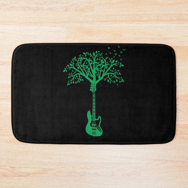 Item preview, Bass Guitar Tree Green designed and sold by nightsworthy.