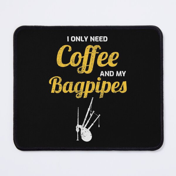 Item preview, Bagpipe Scotland Music Player Funny Scottish Coffee Lovers Gift designed and sold by TastefulTees.