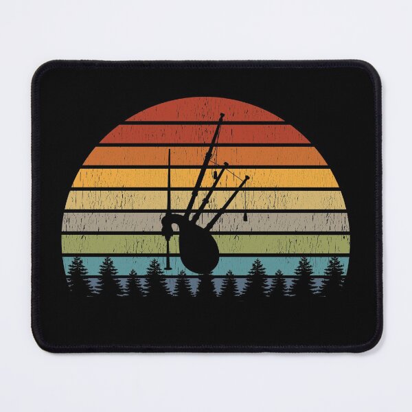 Item preview, Vintage Retro Bagpipe Scotland Music Player Funny Scottish Gift  designed and sold by TastefulTees.