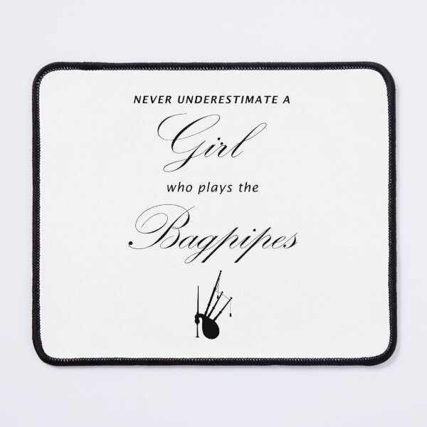 Item preview, Bagpipe Scotland Music Player Funny Scottish Girl Gift designed and sold by TastefulTees.